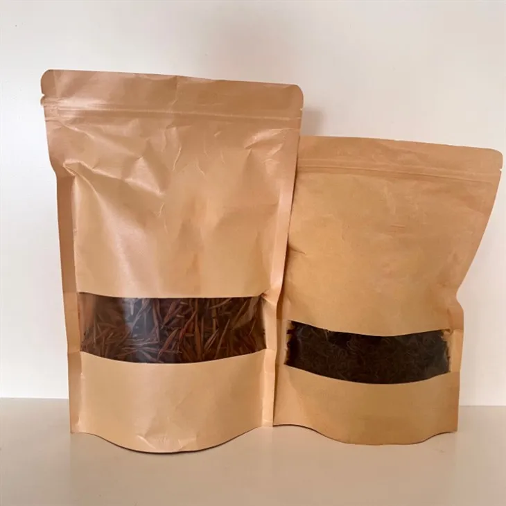 Stojací sáčky s okénky